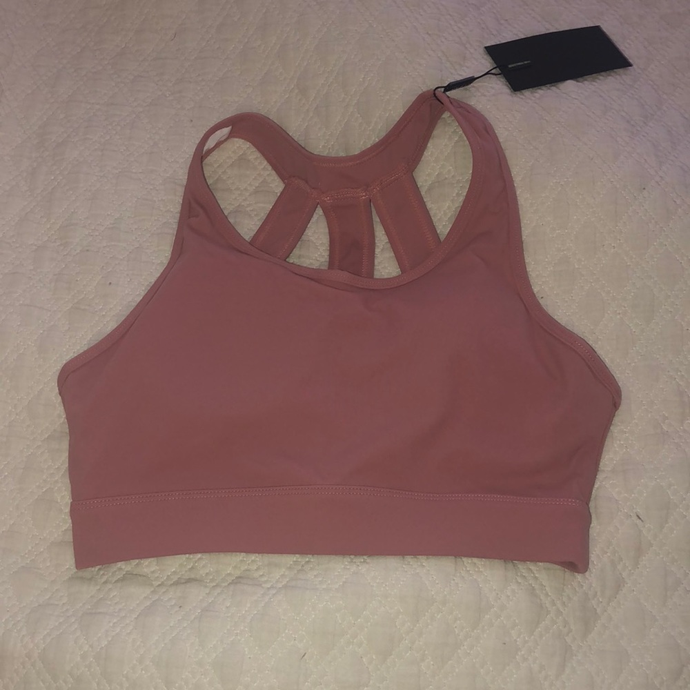 Nvgtn sports bra dusty pink